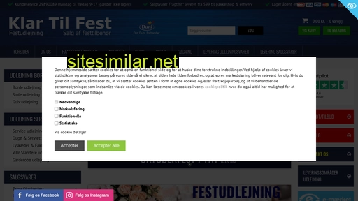 klartilfest.dk alternative sites