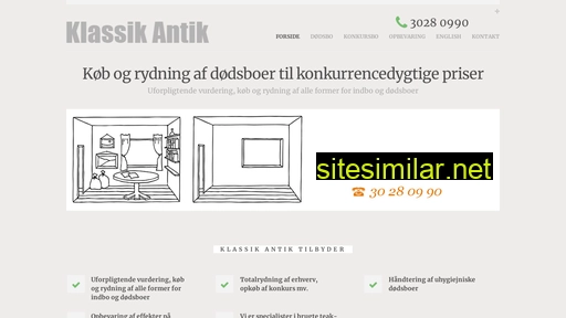 klassikantik.dk alternative sites