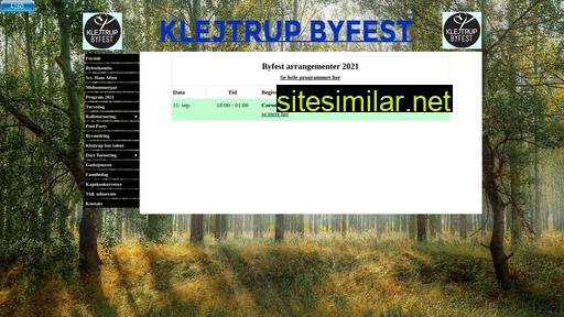 klejtrup-byfest.dk alternative sites