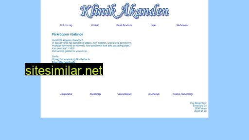 klinikaakanden.dk alternative sites