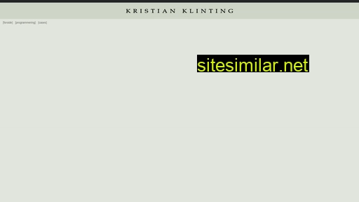 klinting.dk alternative sites
