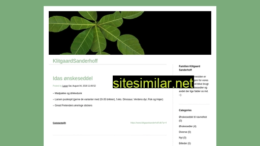 klitgaardsanderhoff.dk alternative sites