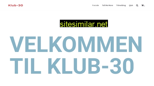 klub-30.dk alternative sites