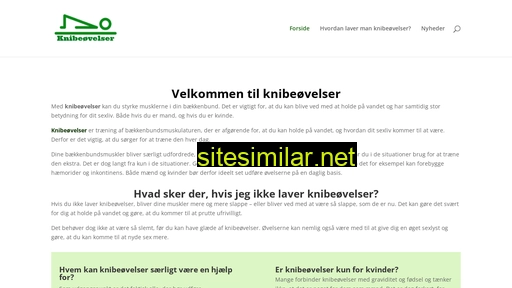 knibeoevelser.dk alternative sites