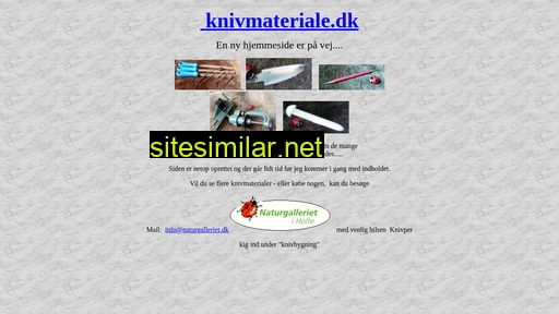 Knivmateriale similar sites