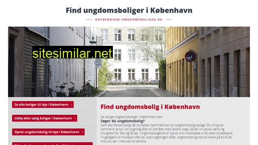 koebenhavn-ungdomsboliger.dk alternative sites