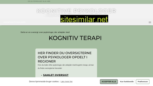 kognitivepsykologer.dk alternative sites