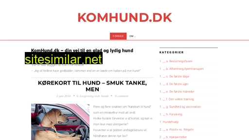 komhund.dk alternative sites