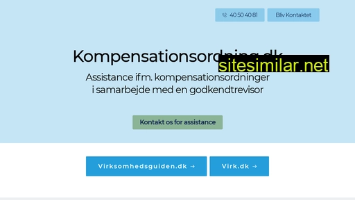kompensationsordning.dk alternative sites