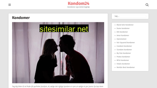 kondom24.dk alternative sites