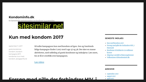 kondominfo.dk alternative sites