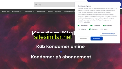 kondomklubben.dk alternative sites