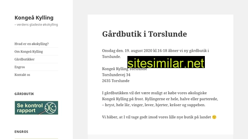 kongeaakylling.dk alternative sites