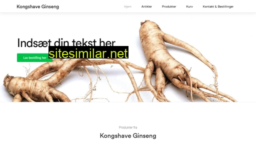kongshave.dk alternative sites