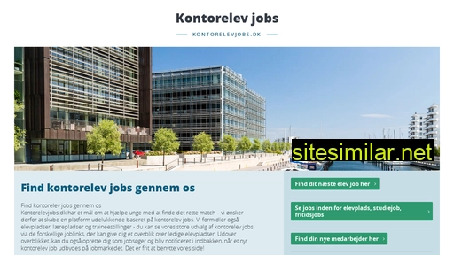kontorelevjobs.dk alternative sites
