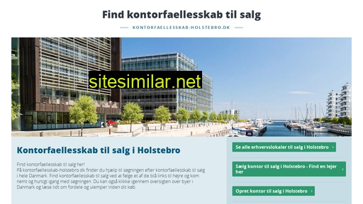 kontorfaellesskab-holstebro.dk alternative sites
