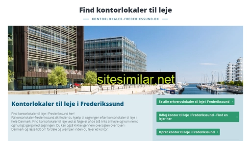 kontorlokaler-frederikssund.dk alternative sites