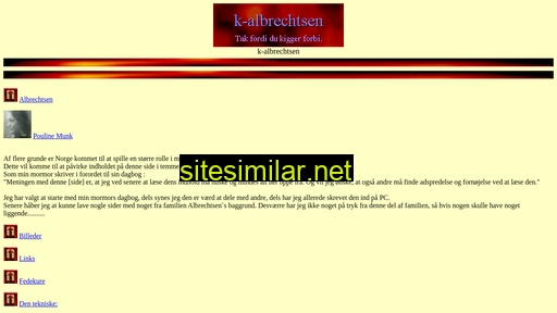 k-albrechtsen.dk alternative sites