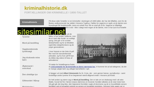 kriminalhistorie.dk alternative sites