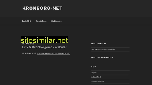 kronborg-net.dk alternative sites