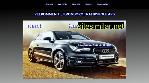 kronborgtrafikskole.dk alternative sites