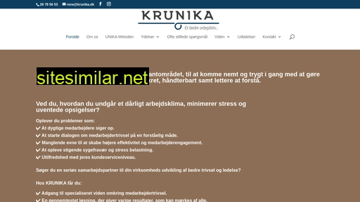 krunika.dk alternative sites