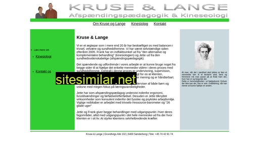 kruselange.dk alternative sites
