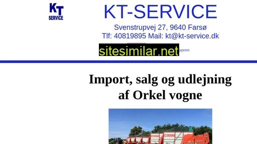kt-service.dk alternative sites