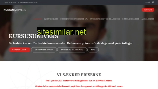 kursusunivers.dk alternative sites
