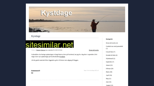 kystdage.dk alternative sites