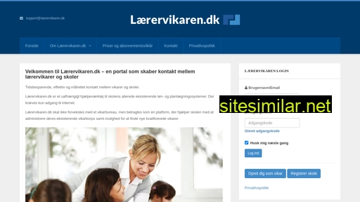 laerervikaren.dk alternative sites