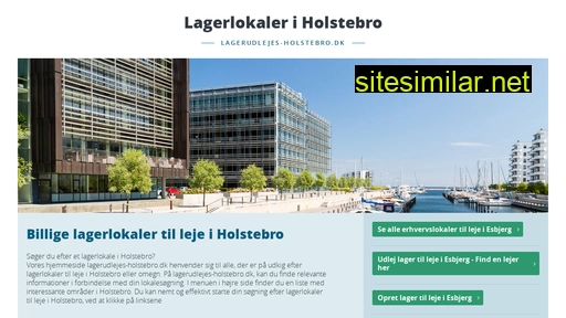 Lagerudlejes-holstebro similar sites