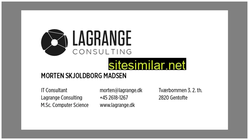 lagrange.dk alternative sites