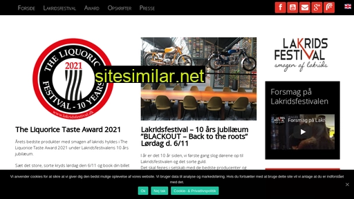 lakridsfestival.dk alternative sites