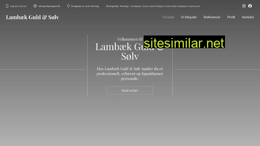 lambaekguld.dk alternative sites