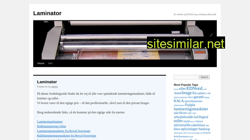 laminator.dk alternative sites