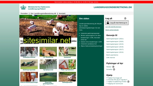 landbrugsindberetning.dk alternative sites