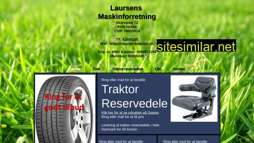 laursensmaskin.dk alternative sites