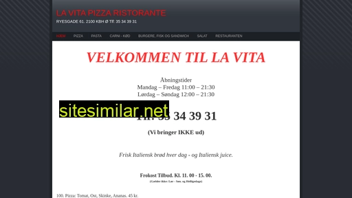 lavitapizza.dk alternative sites