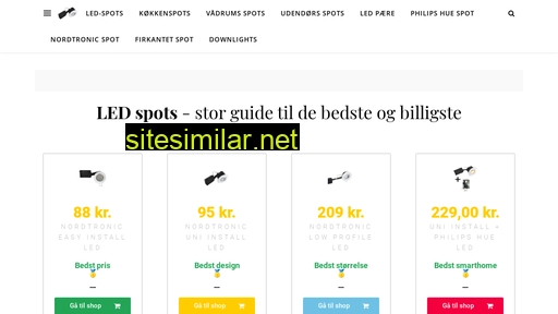 led-spot-guiden.dk alternative sites