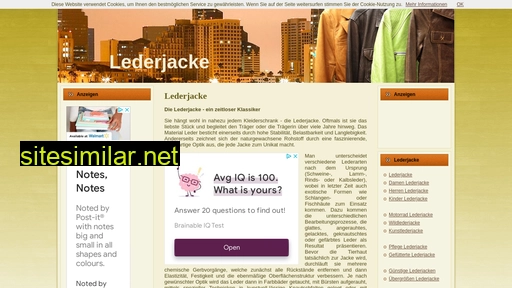 lederjacke.dk alternative sites