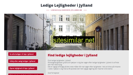 ledigelejligheder-jylland.dk alternative sites