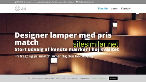 ledspotlight.dk alternative sites