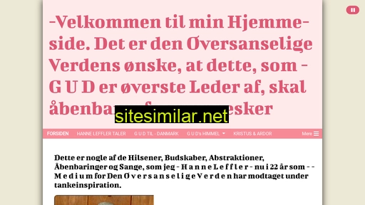 lefflerhanne.dk alternative sites