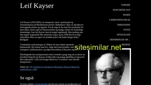 leifkayser.dk alternative sites