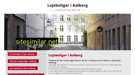 lejeboliger-aalborg.dk alternative sites