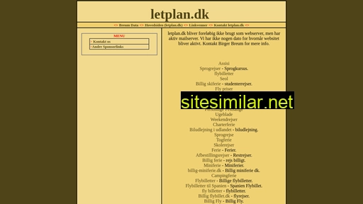 letplan.dk alternative sites