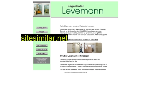 levemannlagerhotel.dk alternative sites