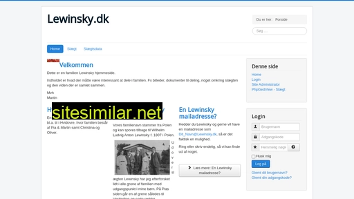 lewinsky.dk alternative sites