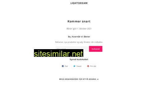 lightdream.dk alternative sites